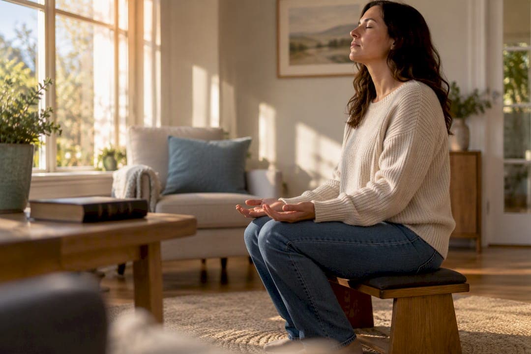 Counselor Approved Routine to Blend Christian Meditation and Prayer